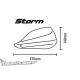 Захист рук STORM – одноточкове кріплення (22 мм). Barkbusters STM-001-BK