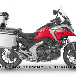 Кріплення бокових кофрів для Honda NC 750 X 2021 > 2023