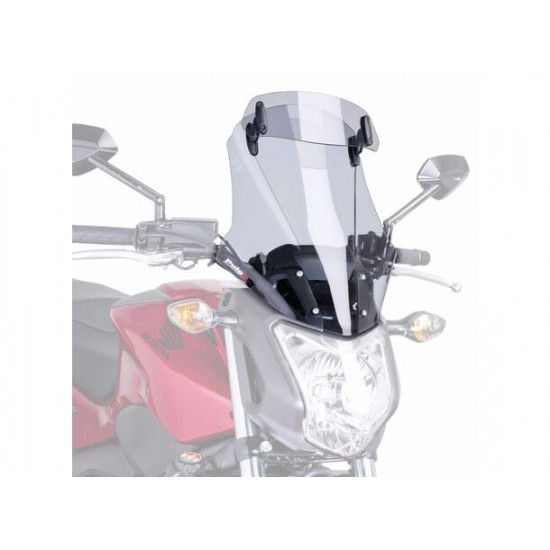 Вітрове скло з дефлектором для Honda NC 750 S 2014 > 2018 / NC 700 S 2012 > 2013